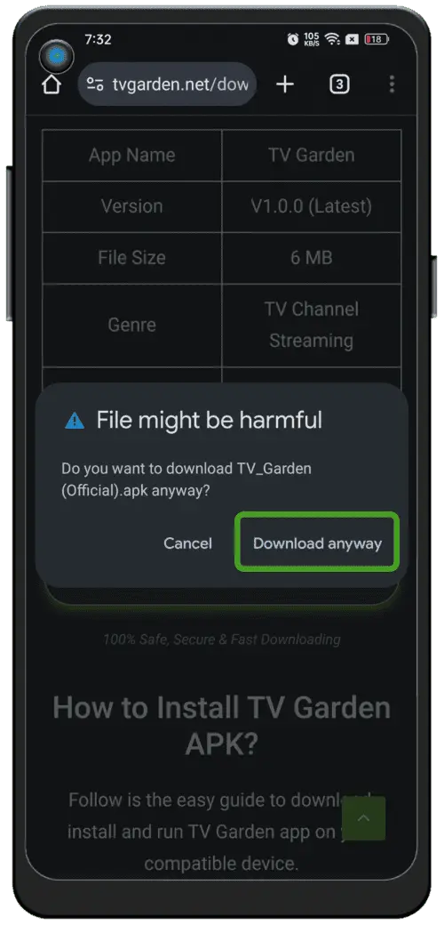 Download ACTV App
